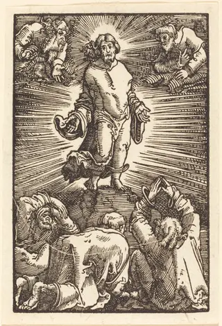 The Transfiguration, by Albrecht Altdorfer, ink, 1513