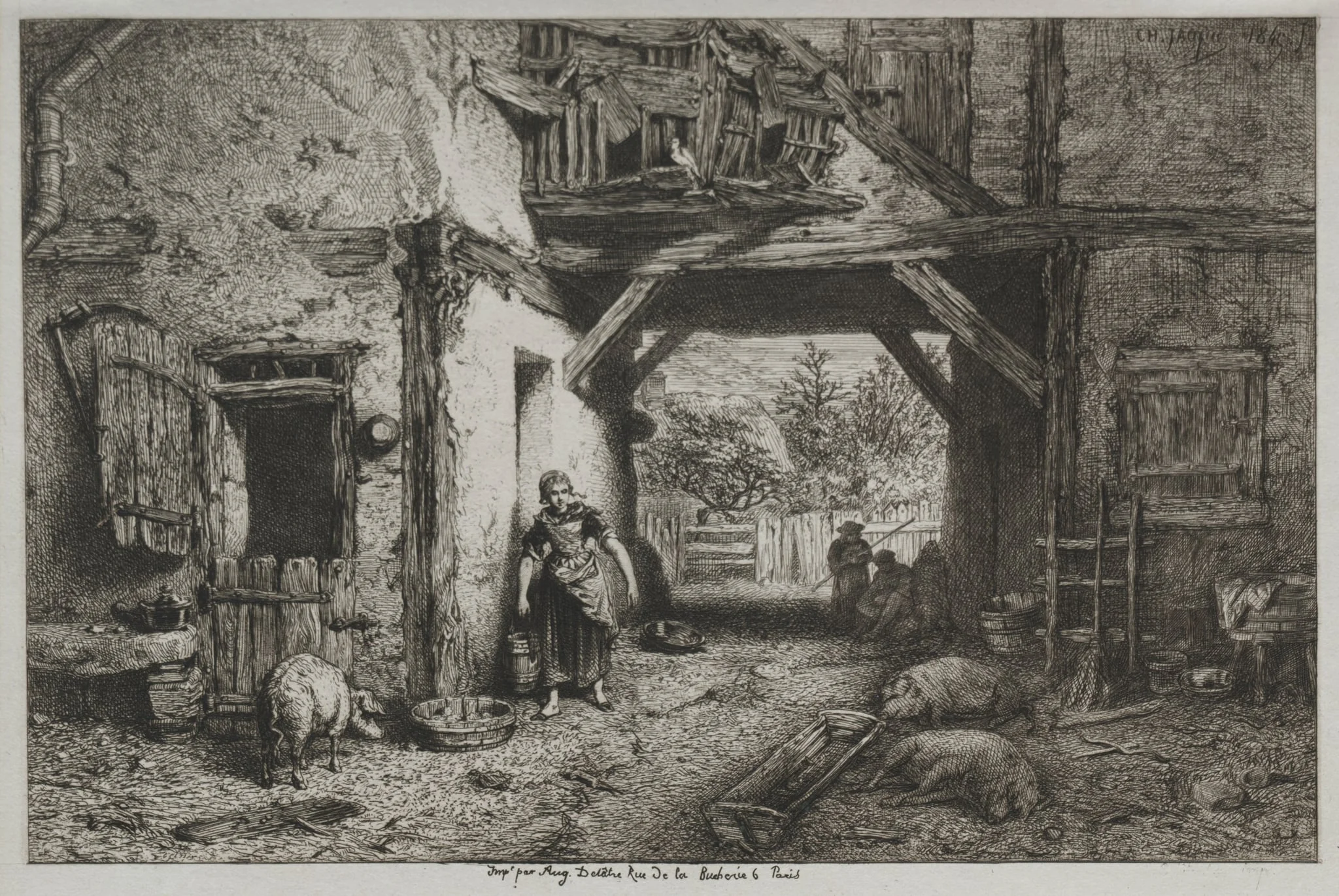 Farm Interior, detail