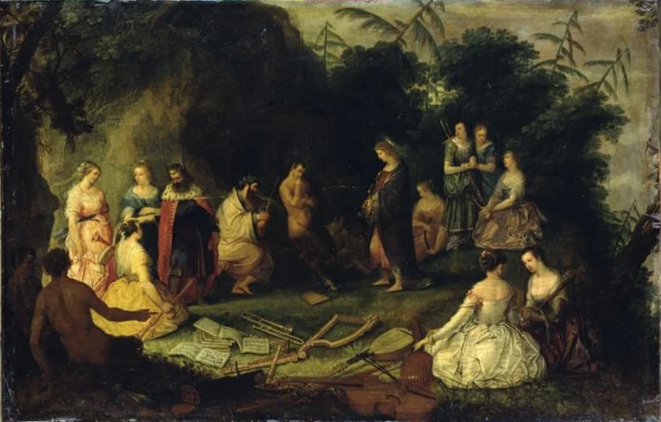 The Judgment of Midas, detail