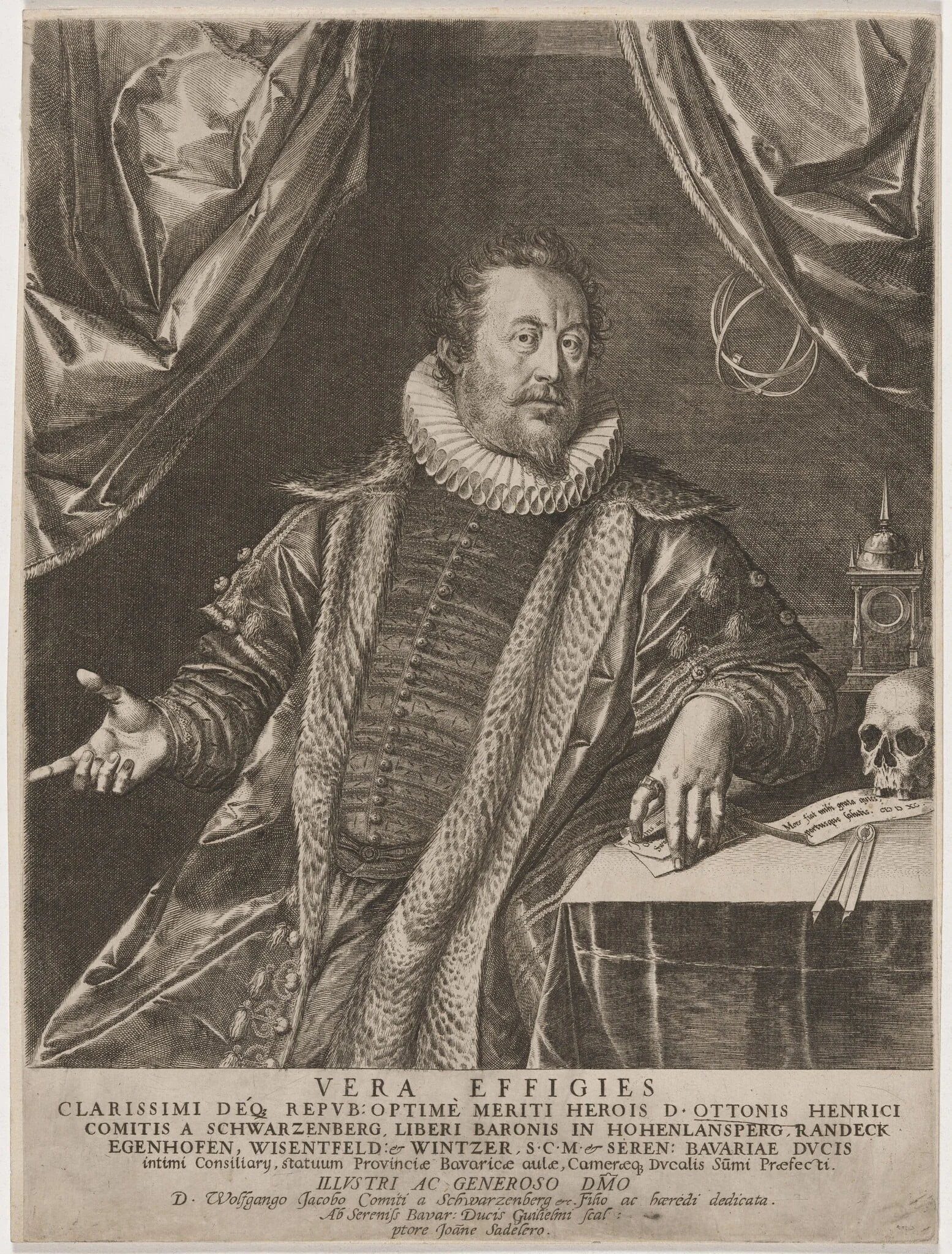 Otto Henry, Count of Schwarzenberg, detail