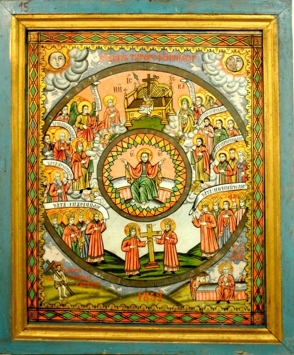 Duminica tuturor sfinților, detail