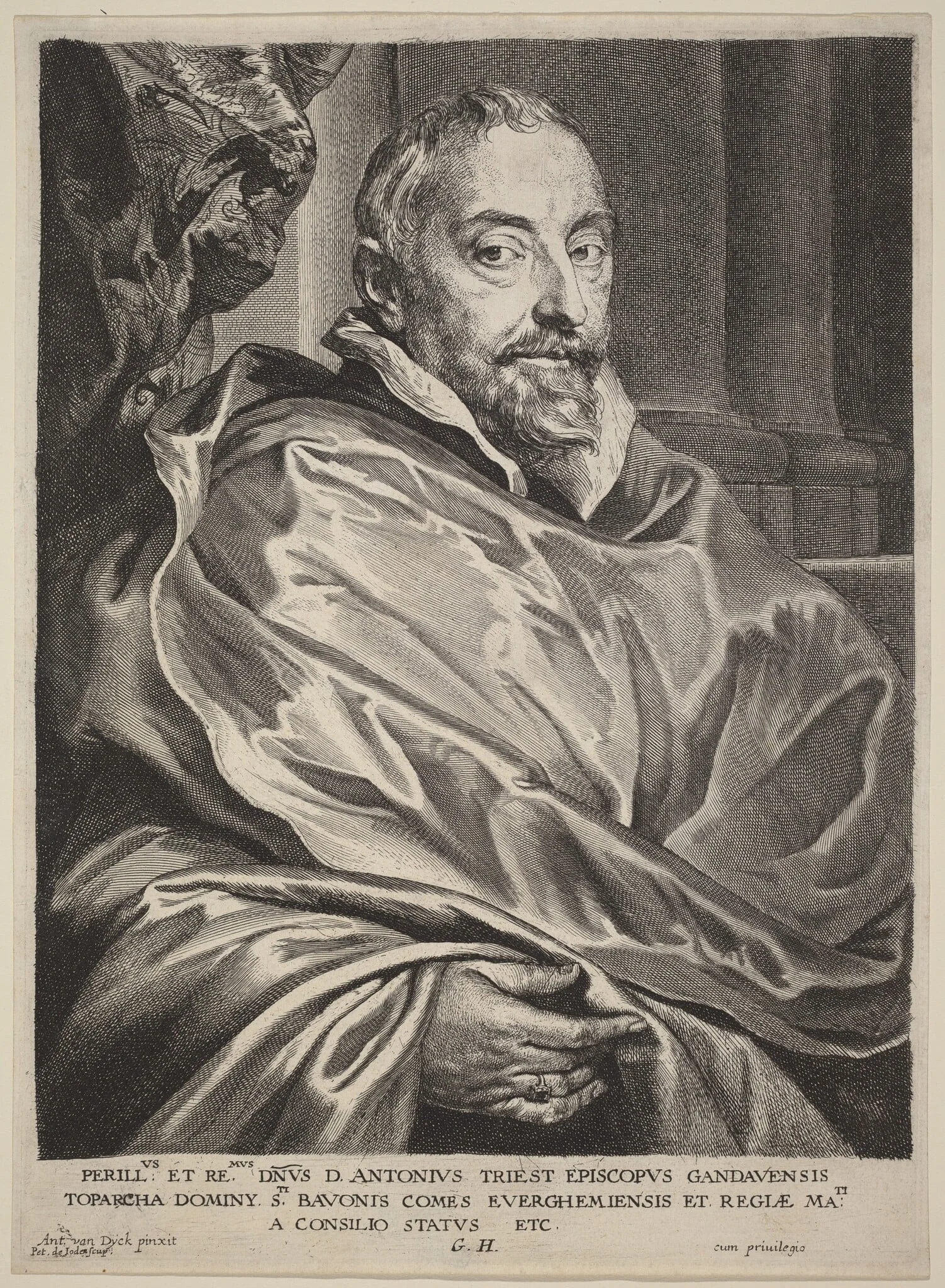 Anton Triest, detail