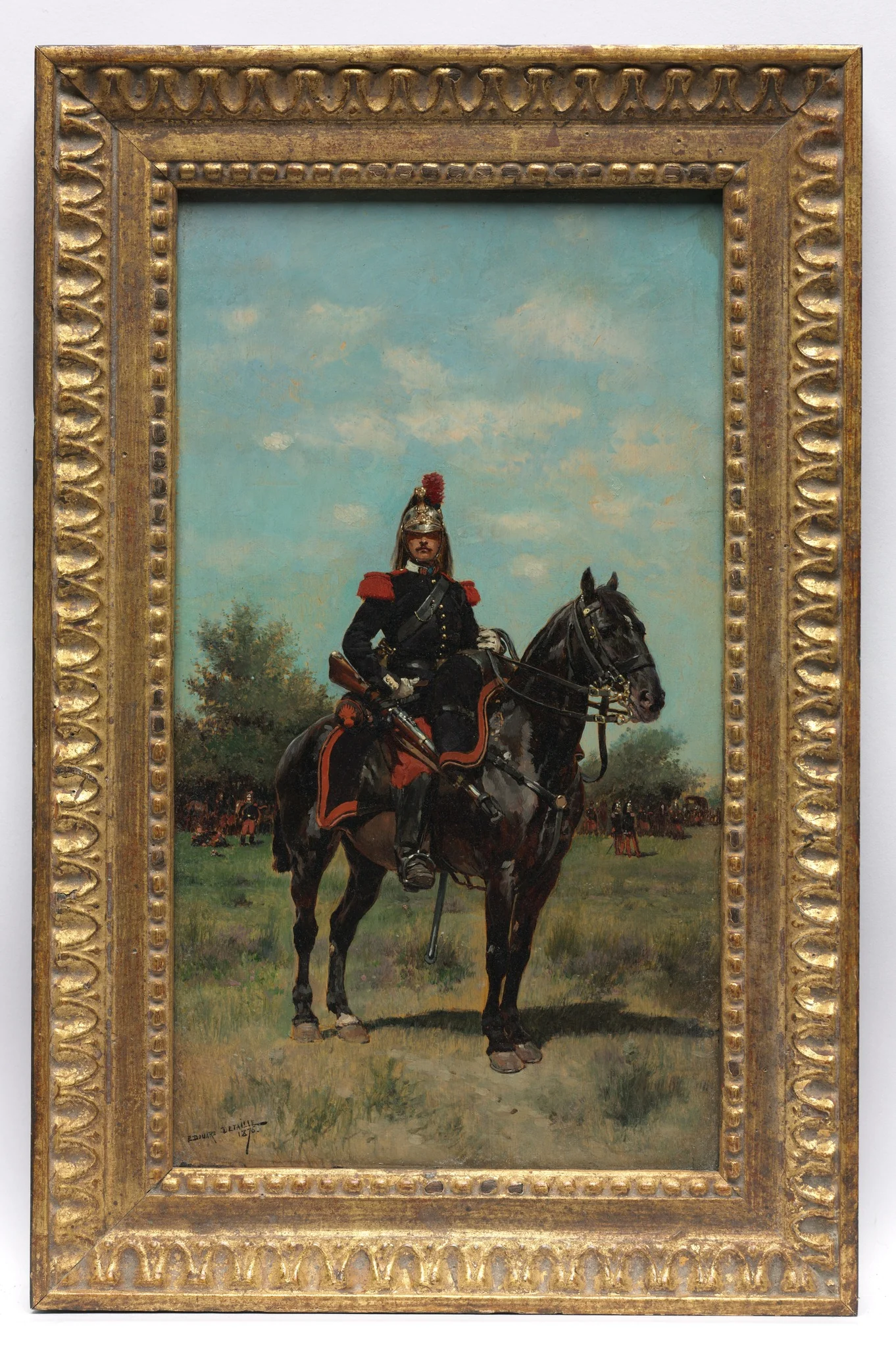 Mounted Dragoon Officer, detail