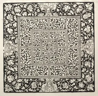 A gaming board, by Peter Flötner, 1525