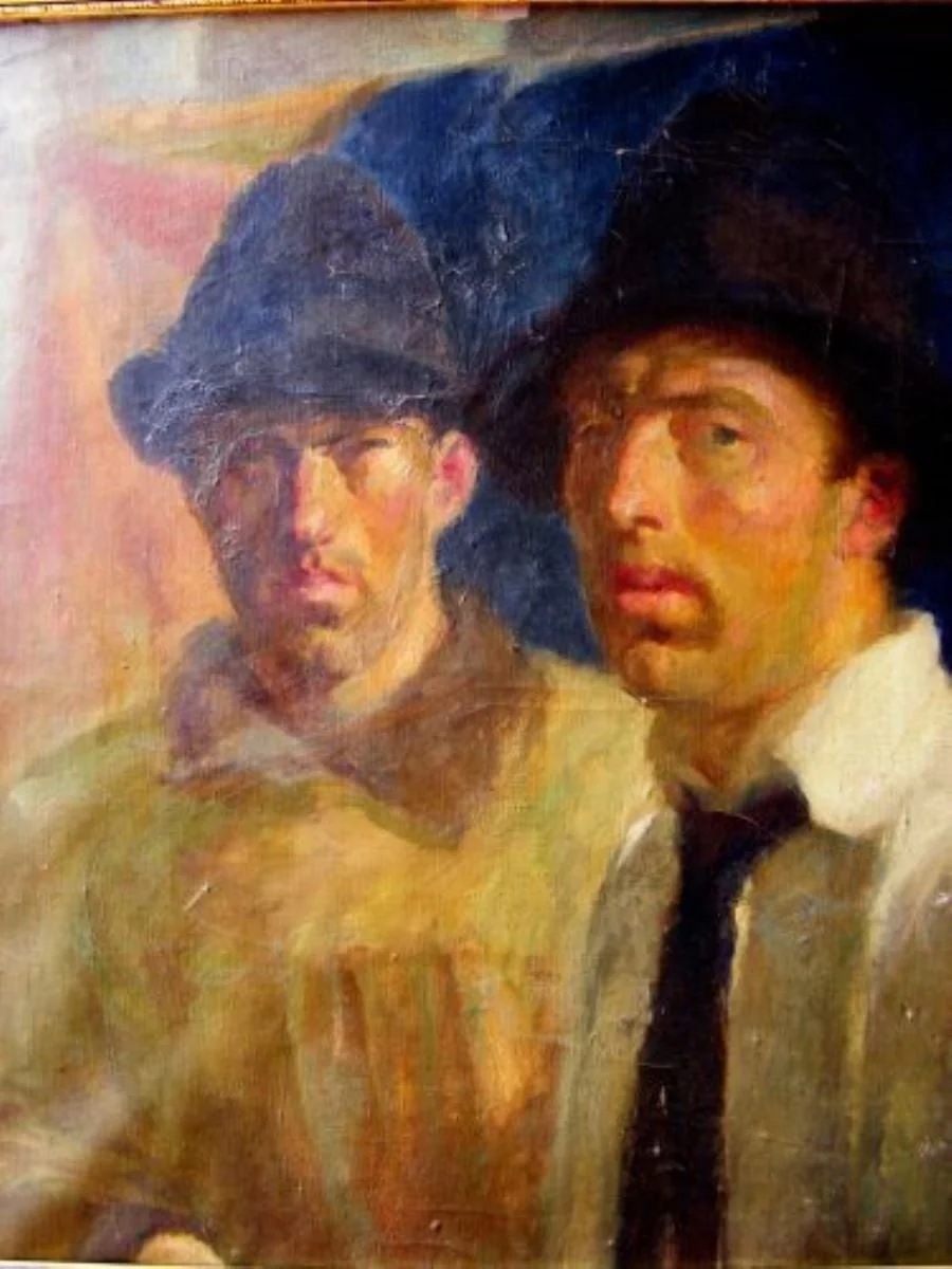 Nagy Imre și Varga N. Lajos, detail