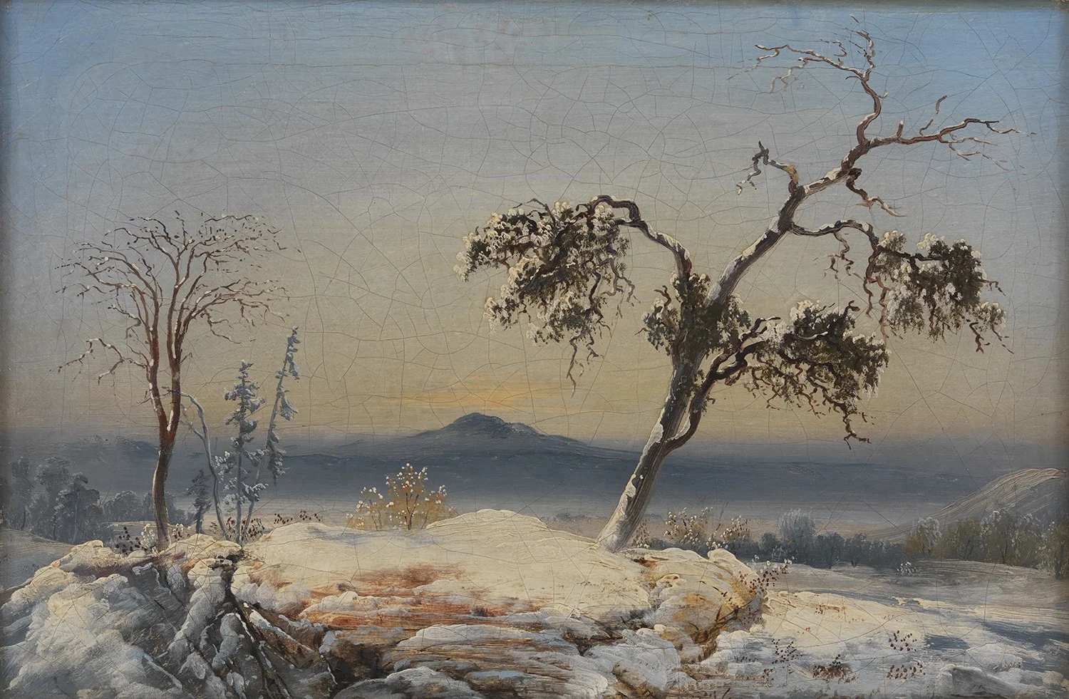 Landscape from Finnmark, detail