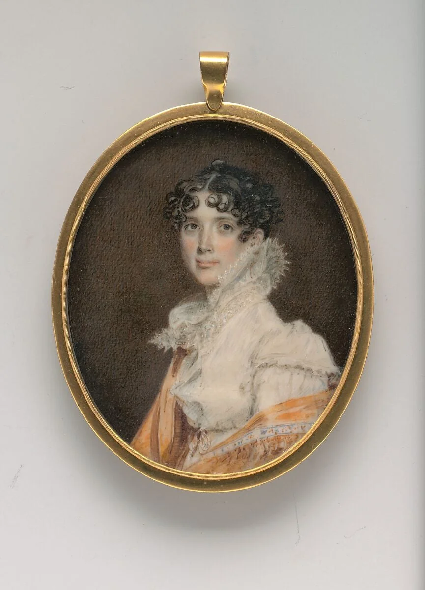 Mrs. Nathaniel Chapman (Rebekah Biddle), detail