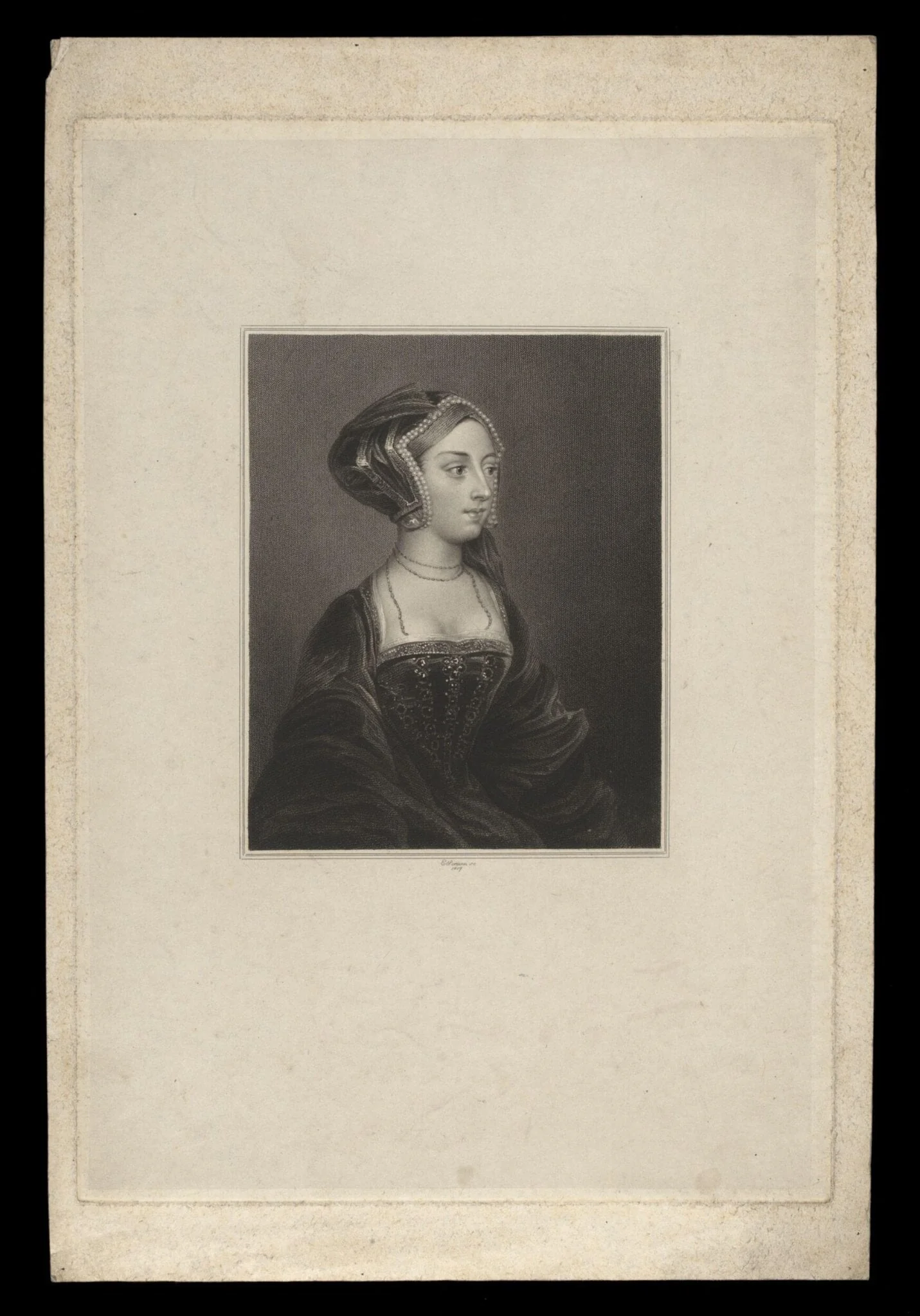 H Beard Print Collection, detail