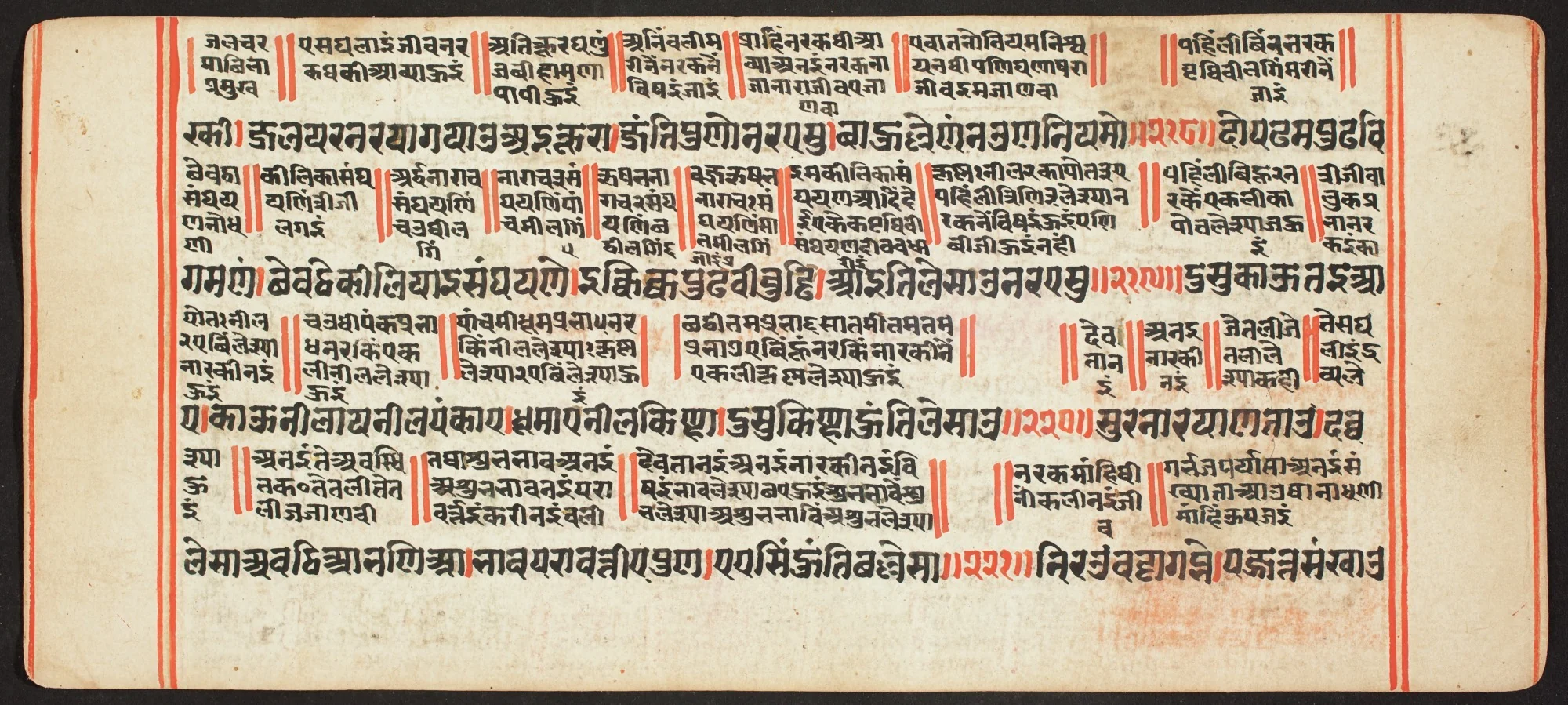 Tantric Manuscript, "Sangrahani Sutra", detail