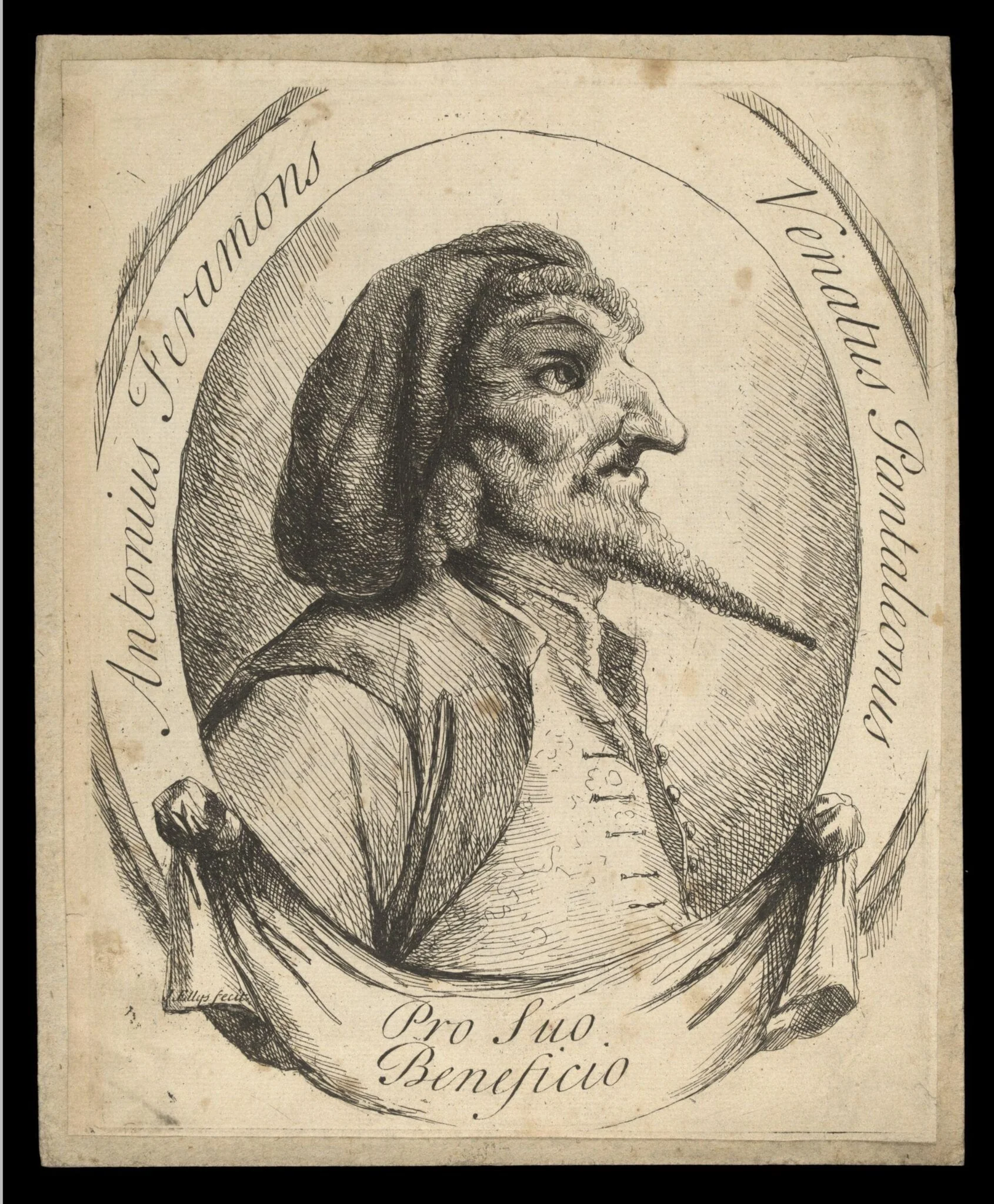 H Beard Print Collection, detail
