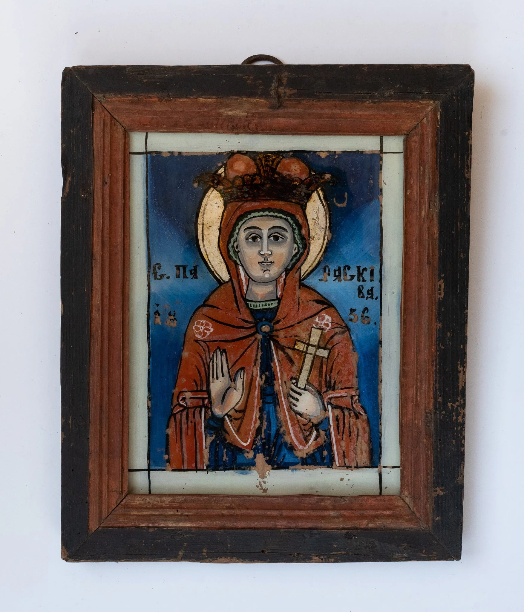 Sfânta Parascheva, detail