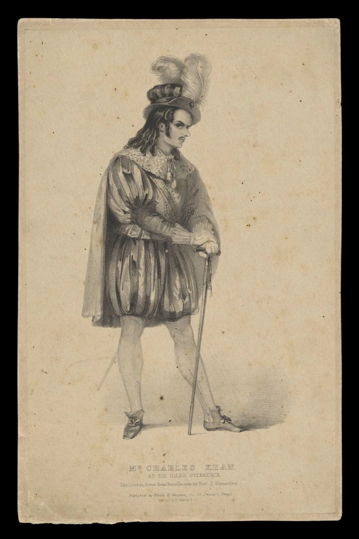 H Beard Print Collection, detail