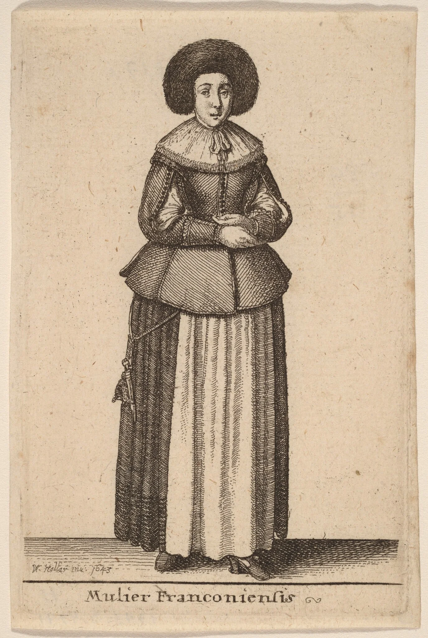 Mulier Franconiensis, detail