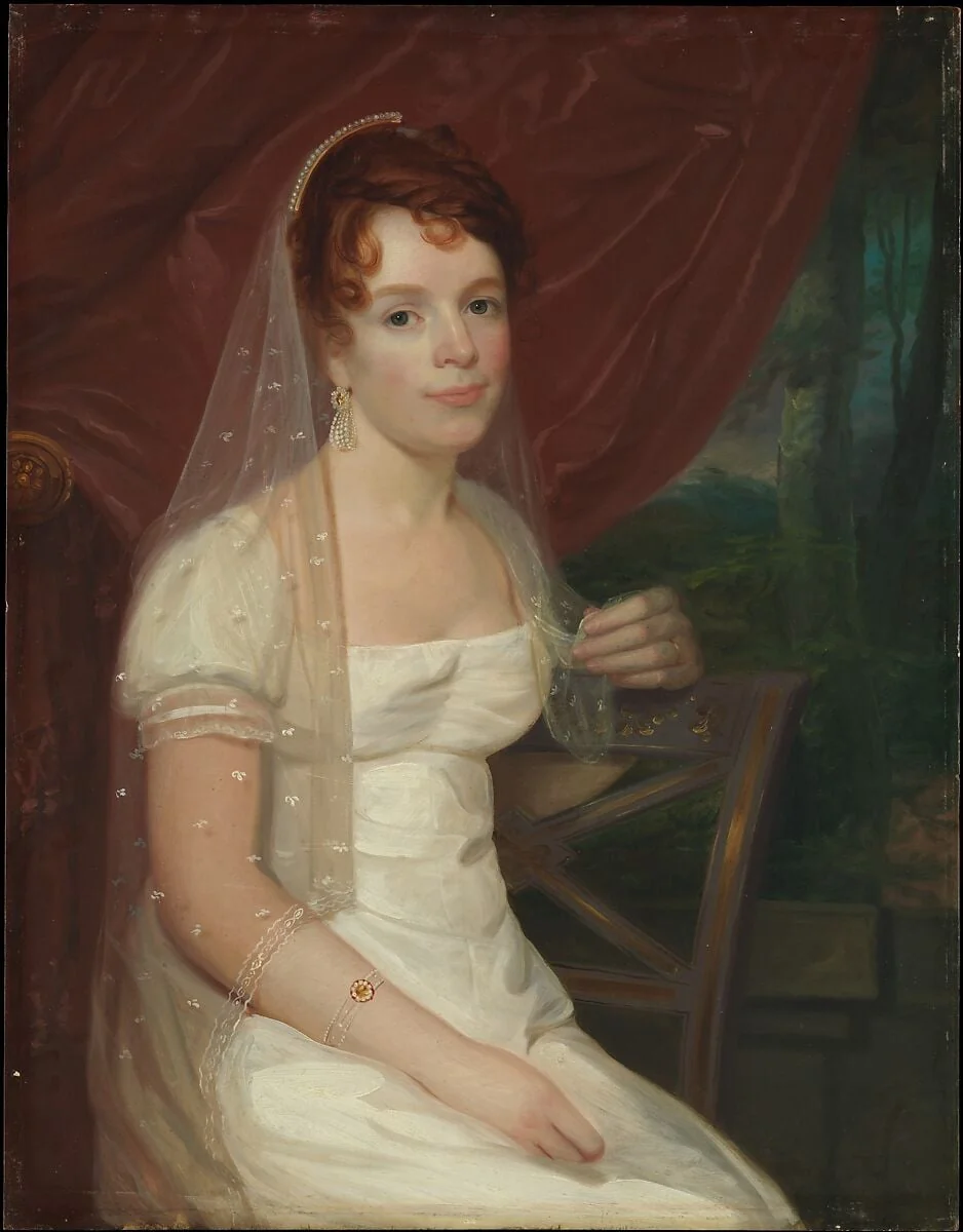 Mrs. Robert Dickey (Anne Brown), detail