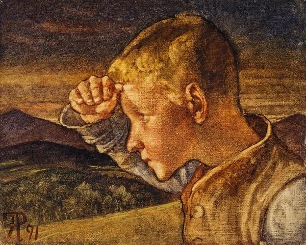 The Shepherd Boy, detail