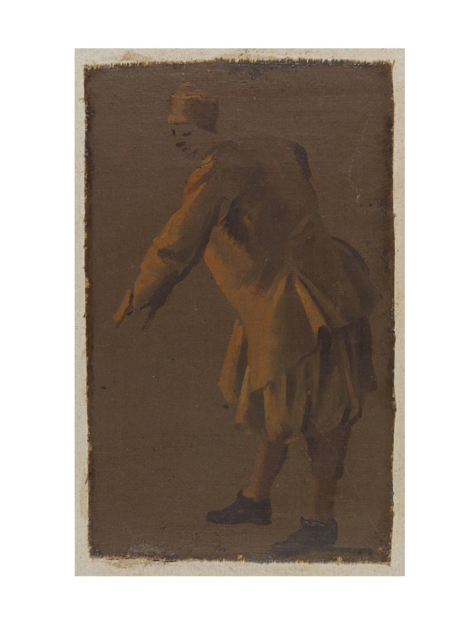 A Gondolier, detail