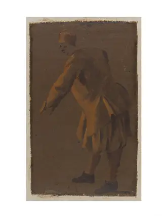 A Gondolier, by Luca Carlevarijs, oil, 1700