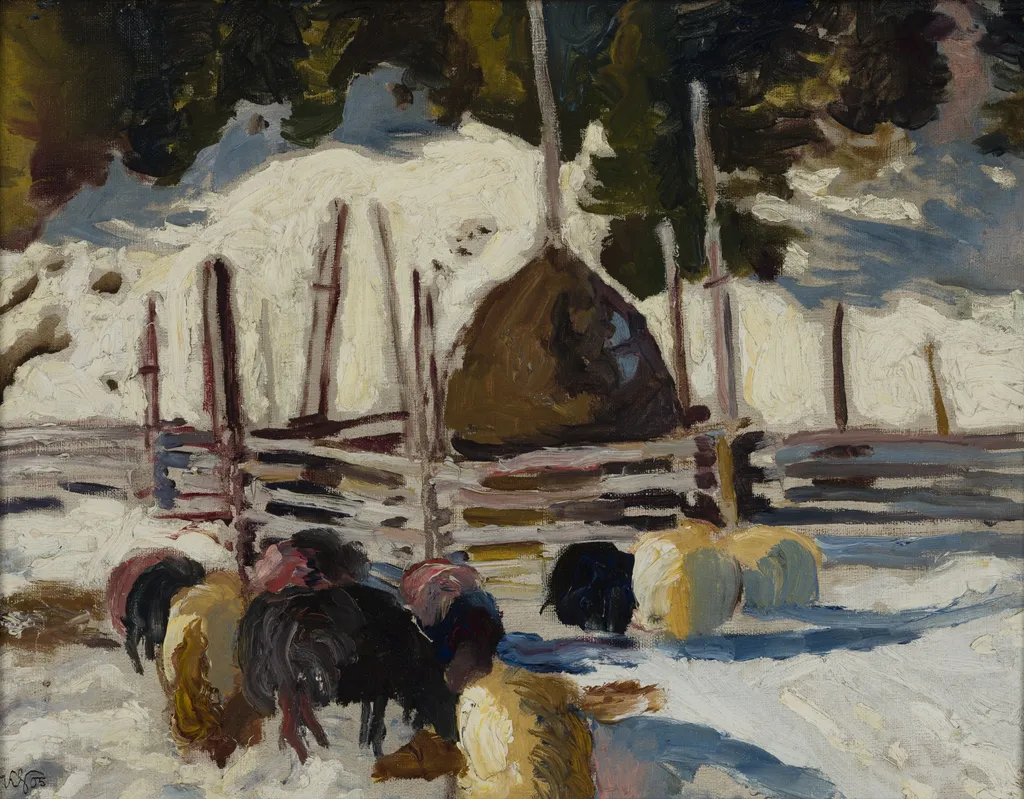 Landscape Study, by Kazimierz Sichulski, unspecified, 1905