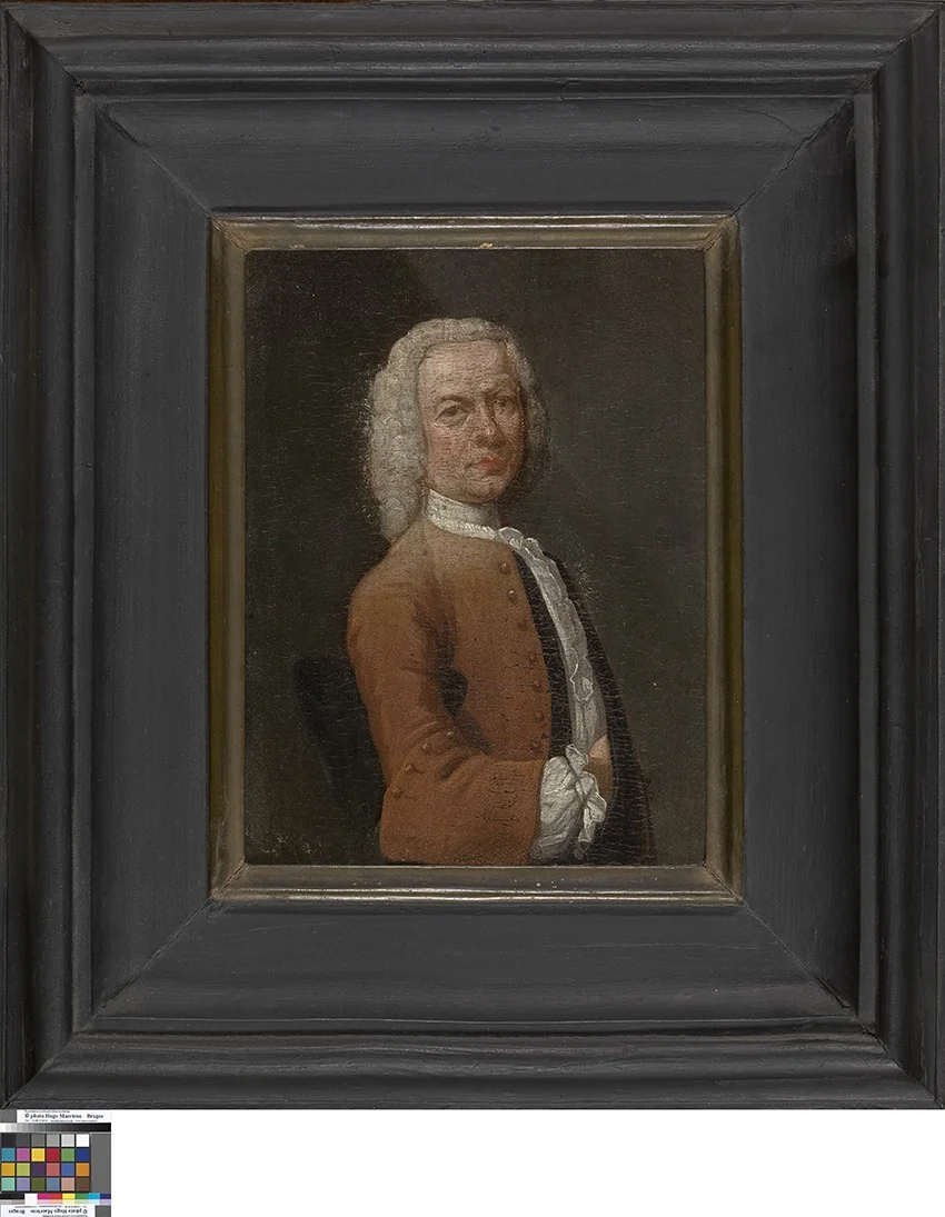 Portret van Guillielmus Suweyns, detail