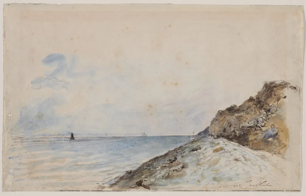 Le Havre, by Johan Jongkind, 1862