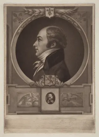 Charles Balthazar Julien Févret de Saint-Mémin, by Max Rosenthal, ink, 1900