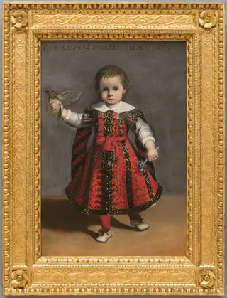 Federico, Prince of Urbino, at the Age of Eighteen Months, by Alessandro Vitali, oil, 1606