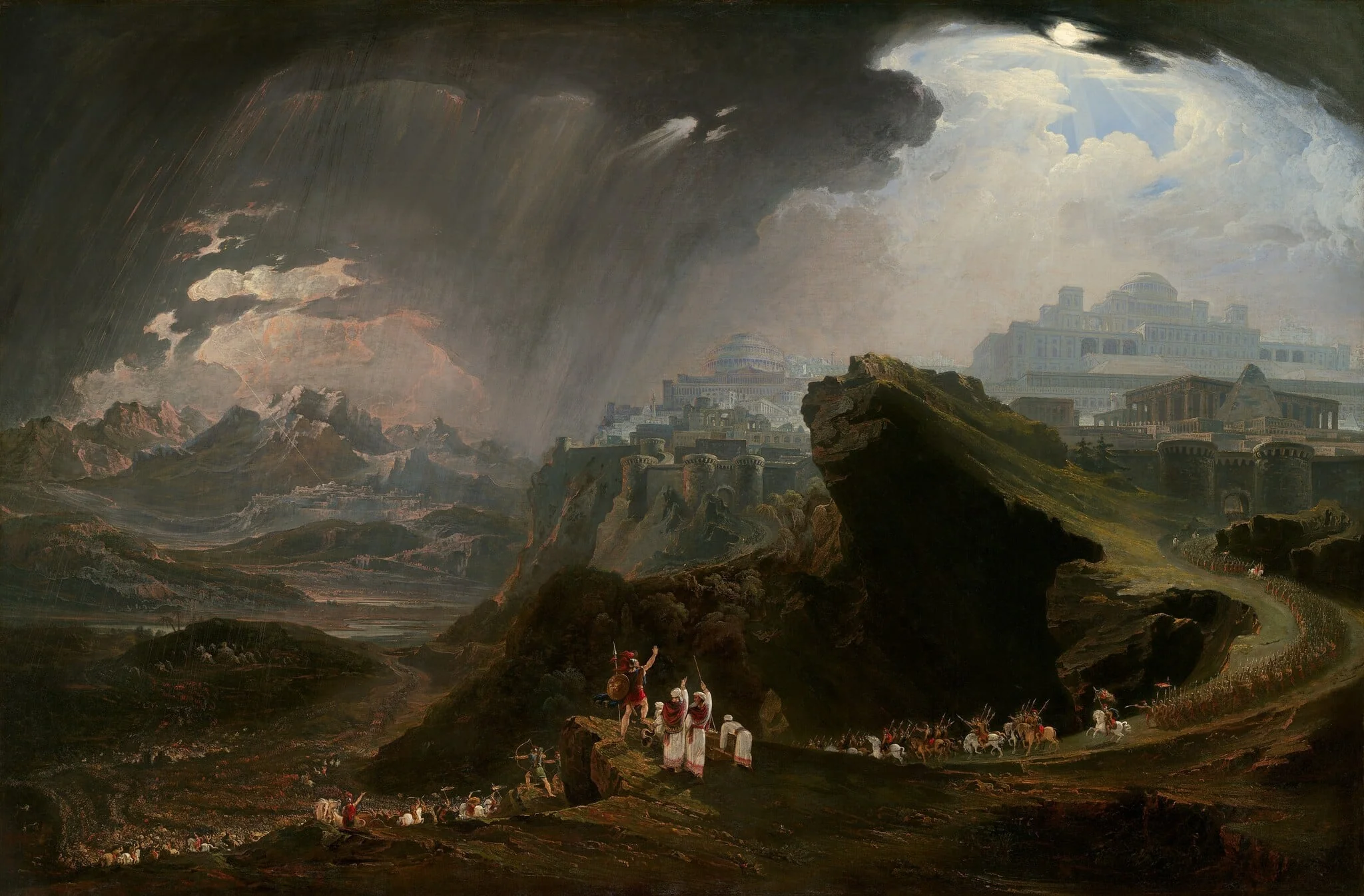 Joshua Commanding the Sun to Stand Still upon Gibeon, detail
