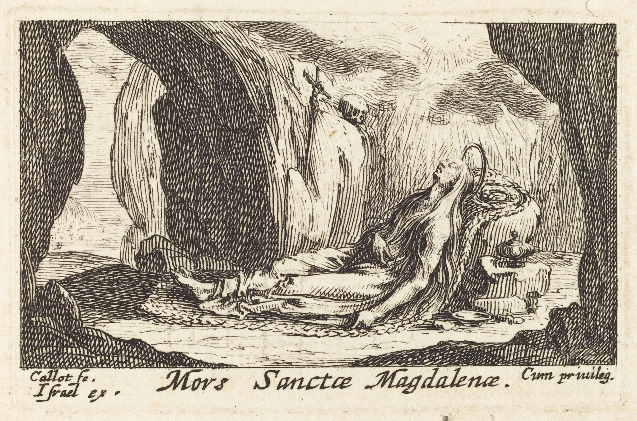 Death of the Magdalene, detail