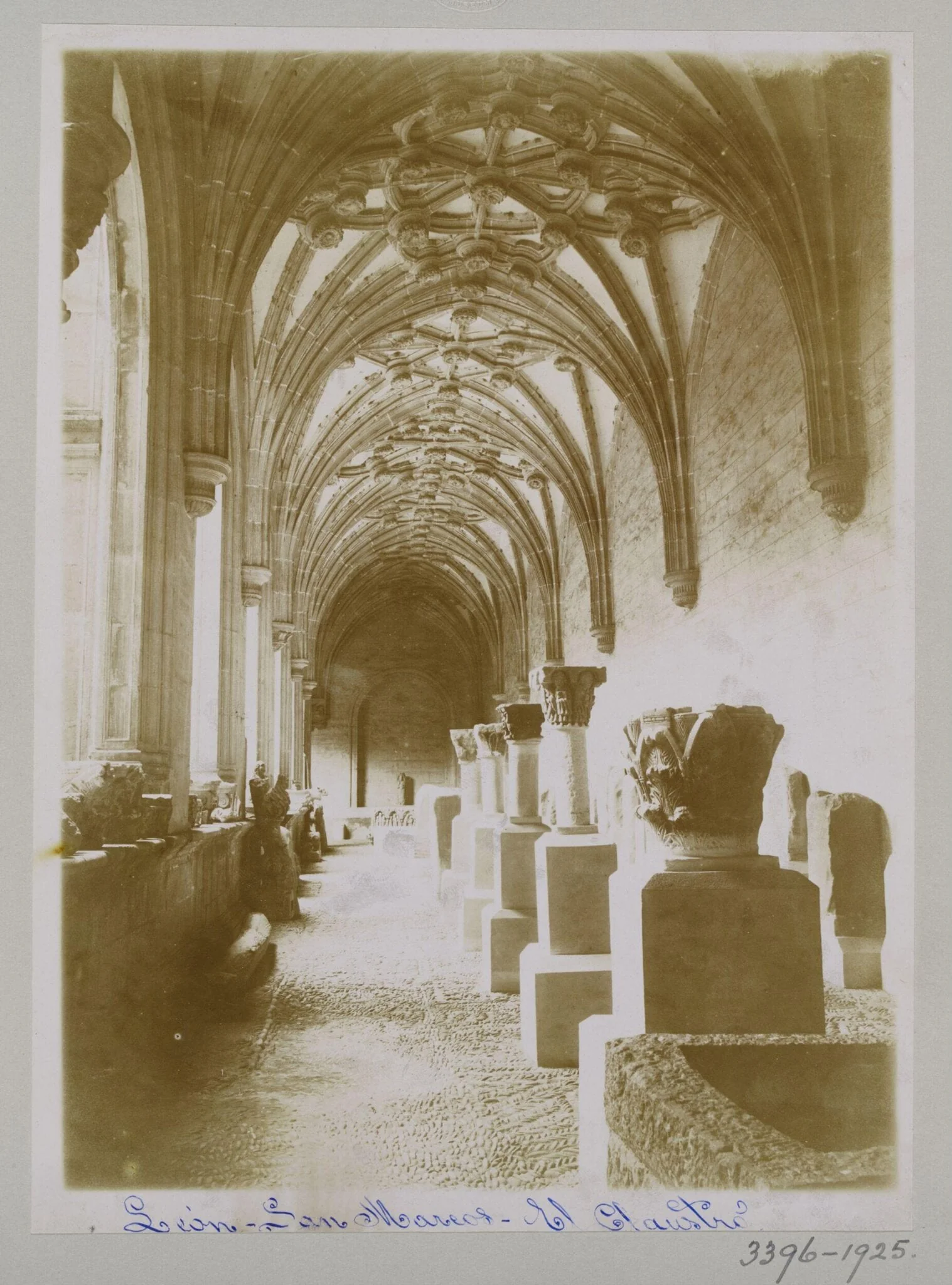 Interior of the Convent of San Marcos, León, detail