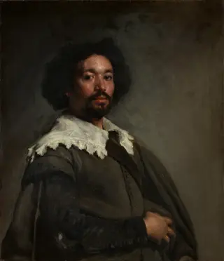 Portrait of Juan de Pareja, by Diego Velázquez, oil, 1650
