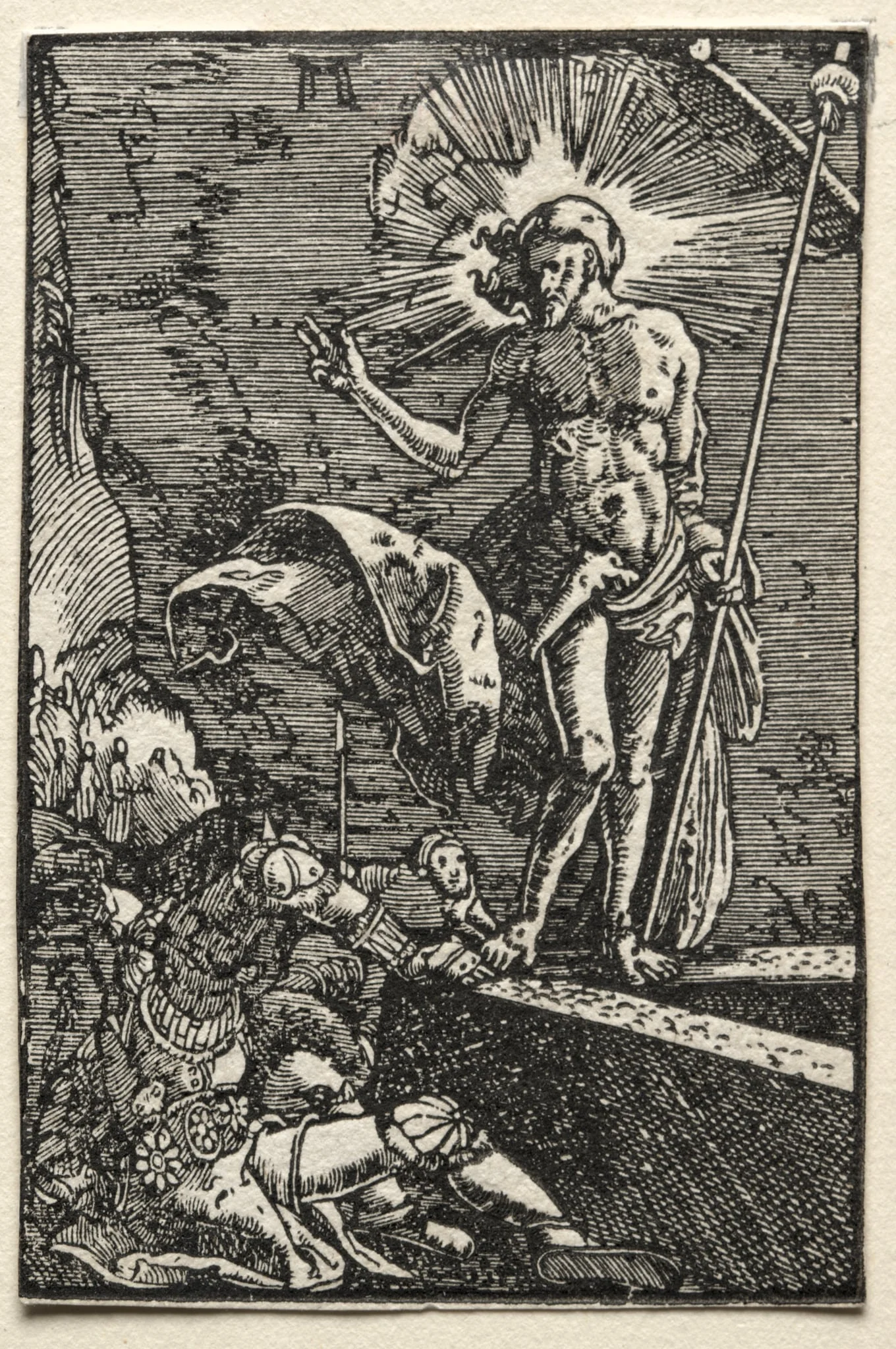 The Fall and Redemption of Man: The Resurrection, detail