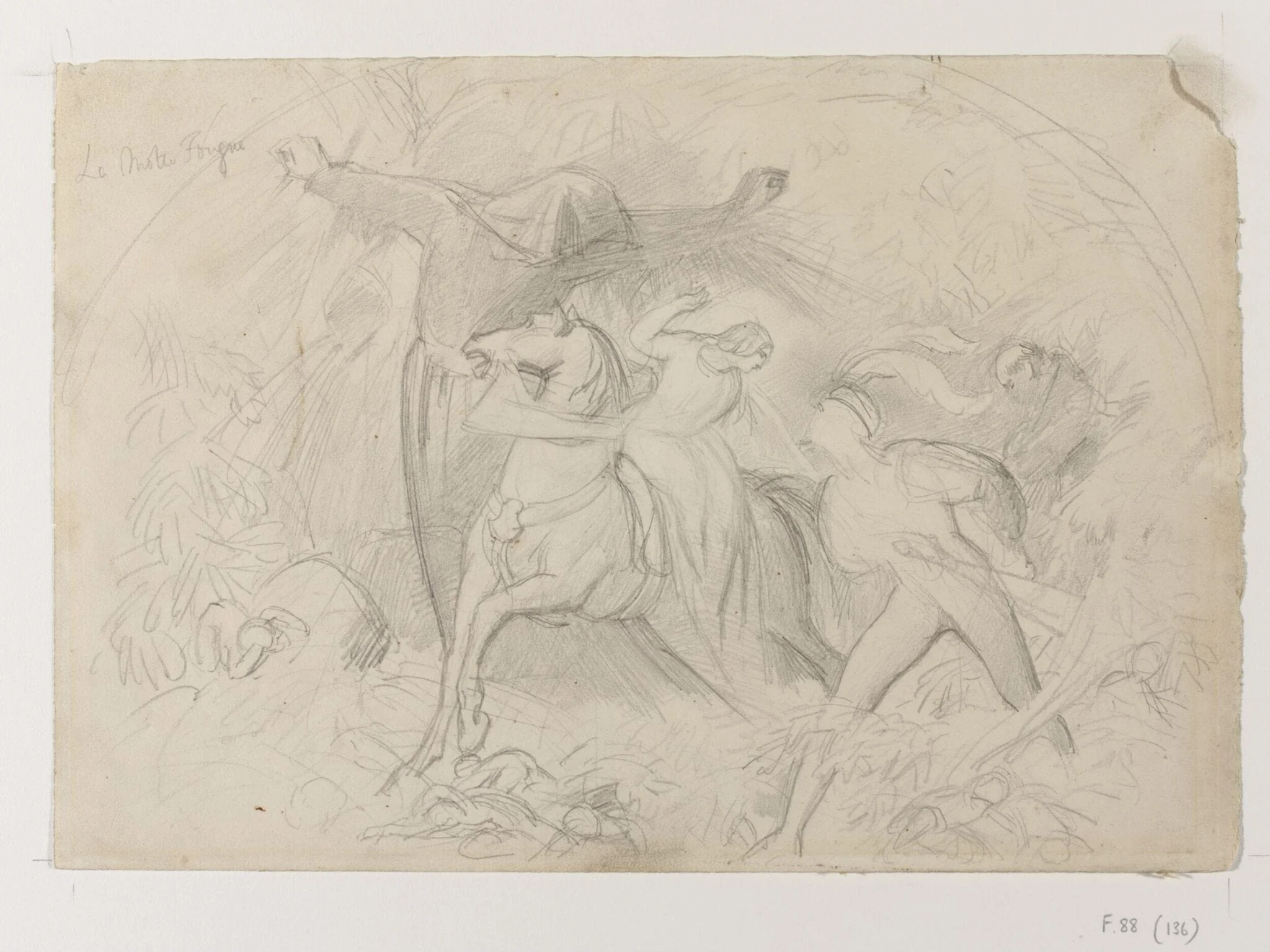 "Study for Undine", detail