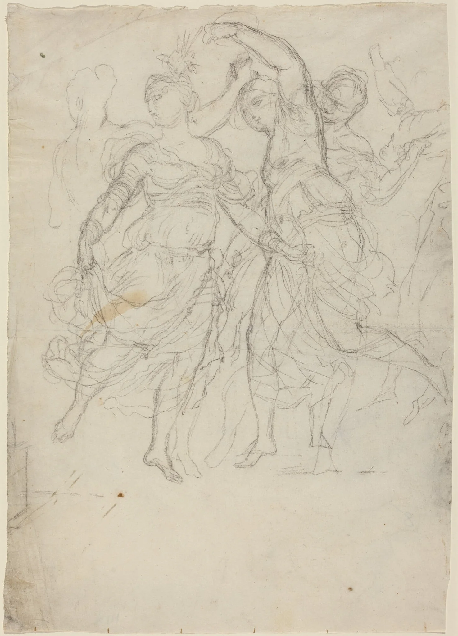 Women Dancing, detail