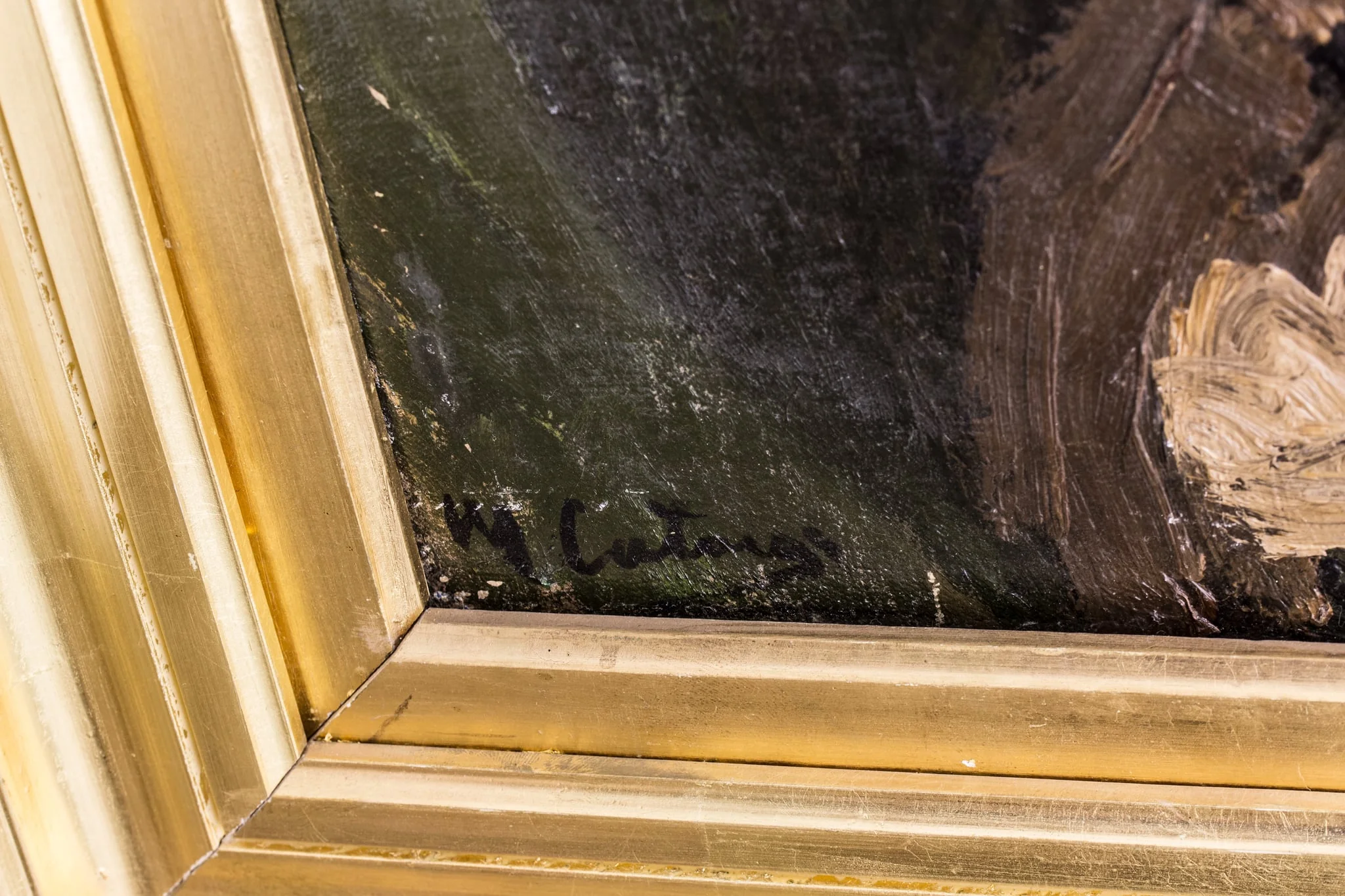 Femeie cu ulcior, detail
