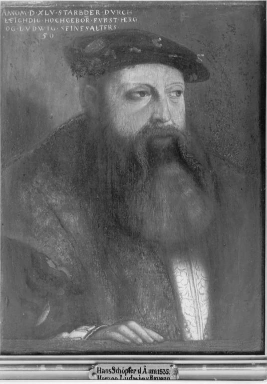 Herzog Ludwig X. von Bayern, detail