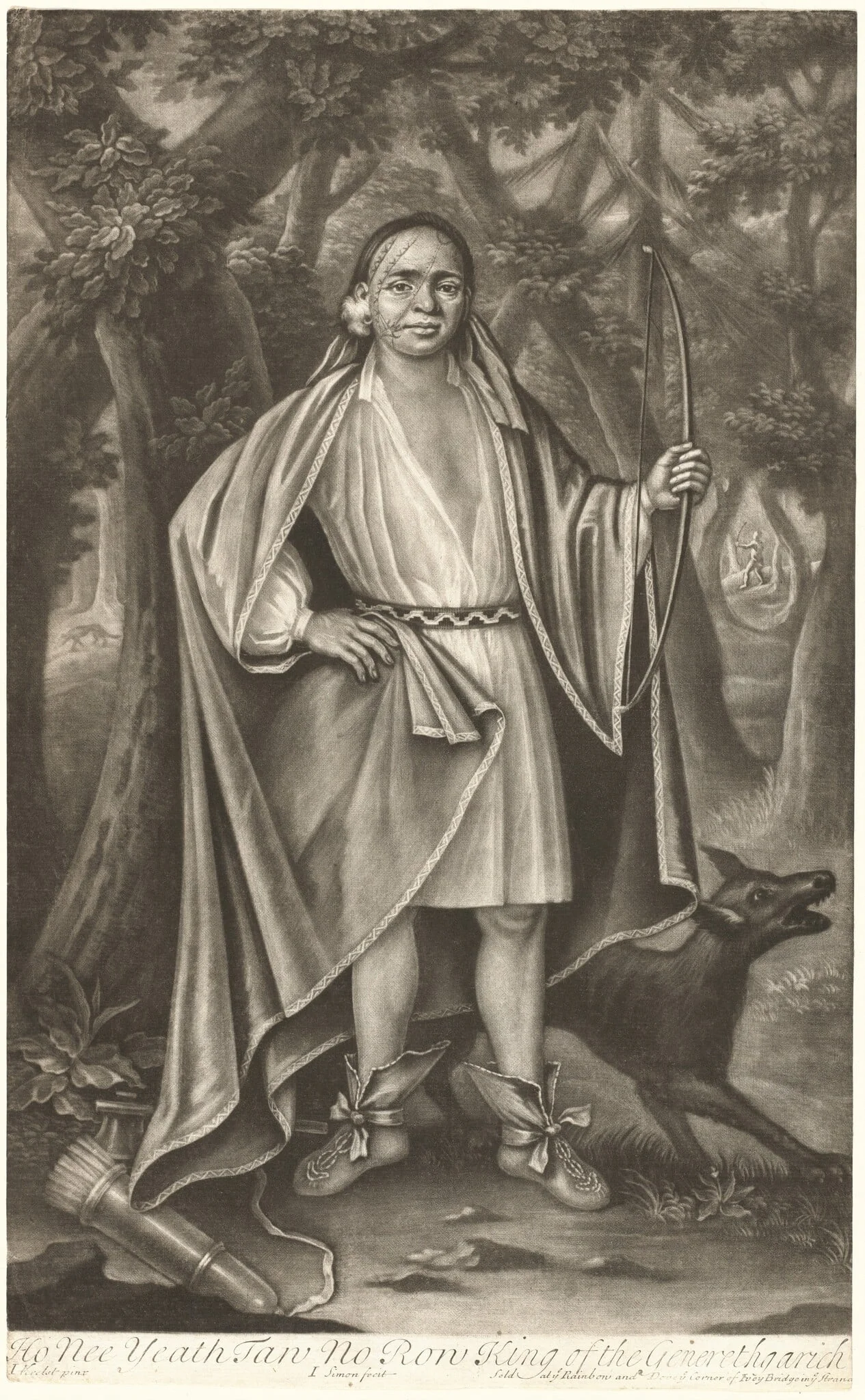 Ho Nee Yeath Taw No Row, King of the Generethgarick, detail