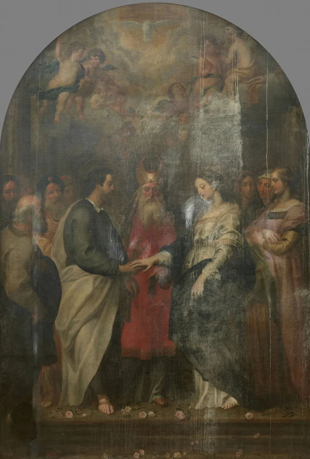 Marriage of Mary, by Gerard Seghers, oil, 1640