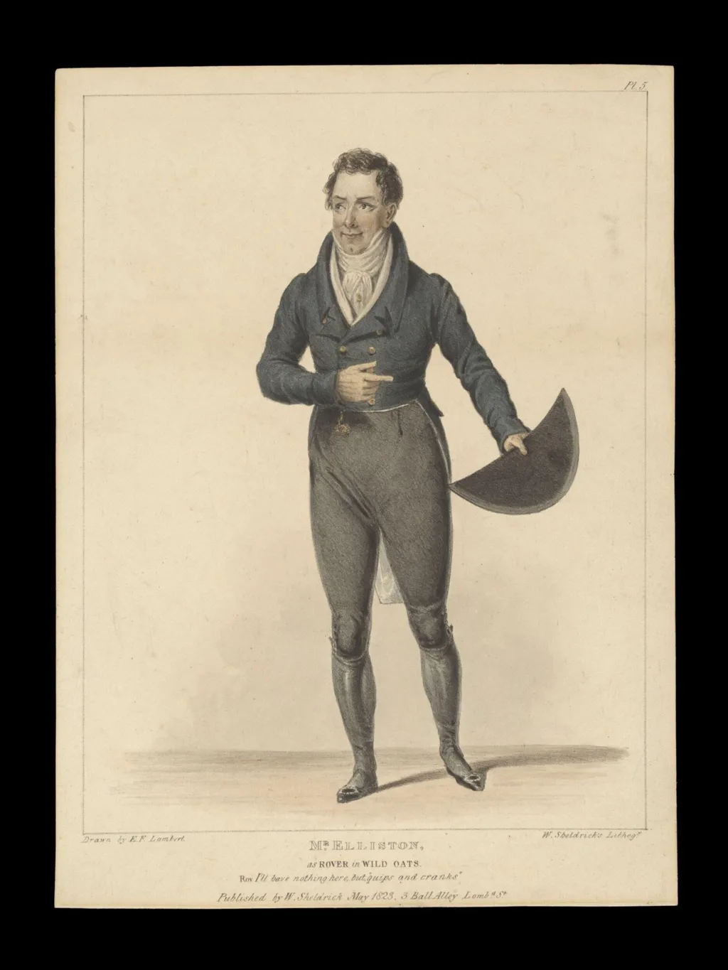 H Beard Print Collection, by W. Sheldrick, 1823