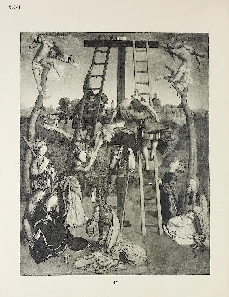 Descent from the Cross, detail