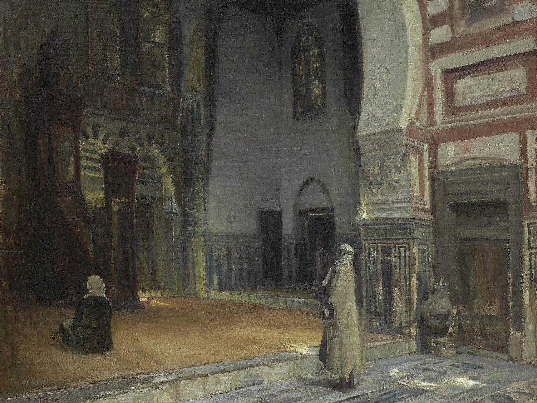 Interior of a Mosque, Cairo, detail