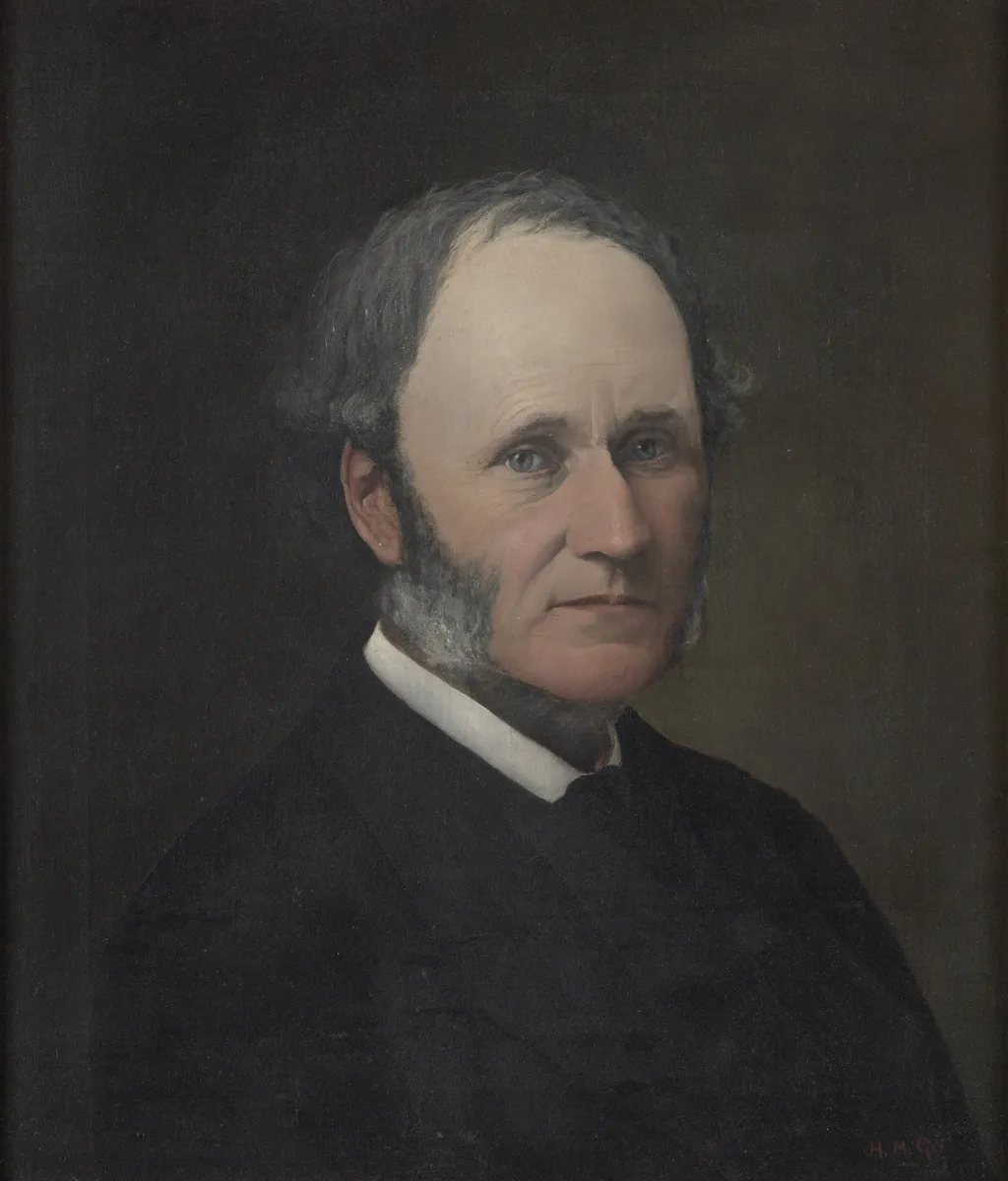 Portrait of John Buchanan, by Henry Morland Gore, oil, 1893