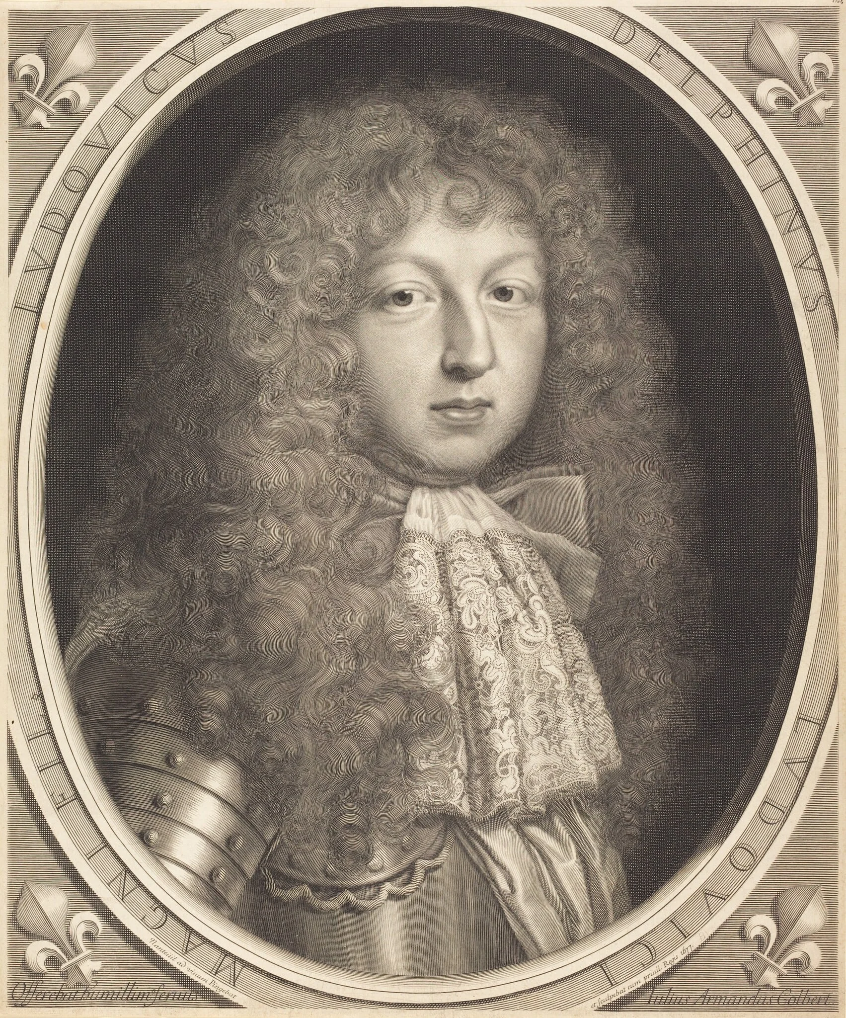 Louis, Dauphin de France, detail