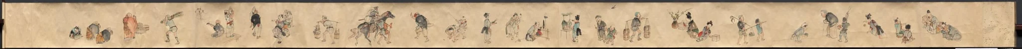 Festival Scenes, detail