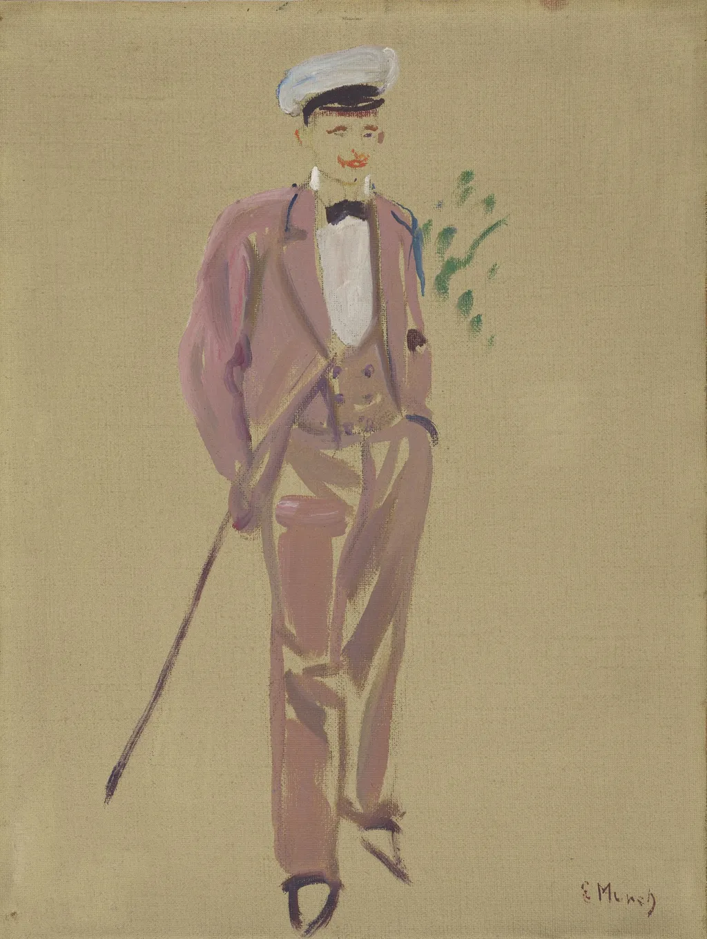 Jacob Torkildsen, by Edvard Munch, oil, 1894
