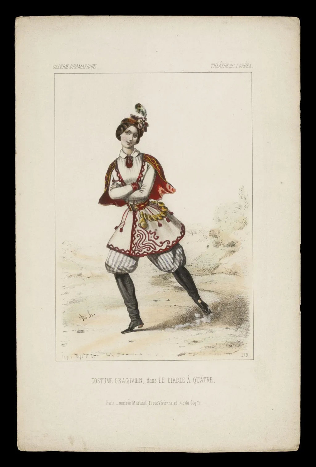 H Beard Print Collection, by J. Rigo et Cie, 1850
