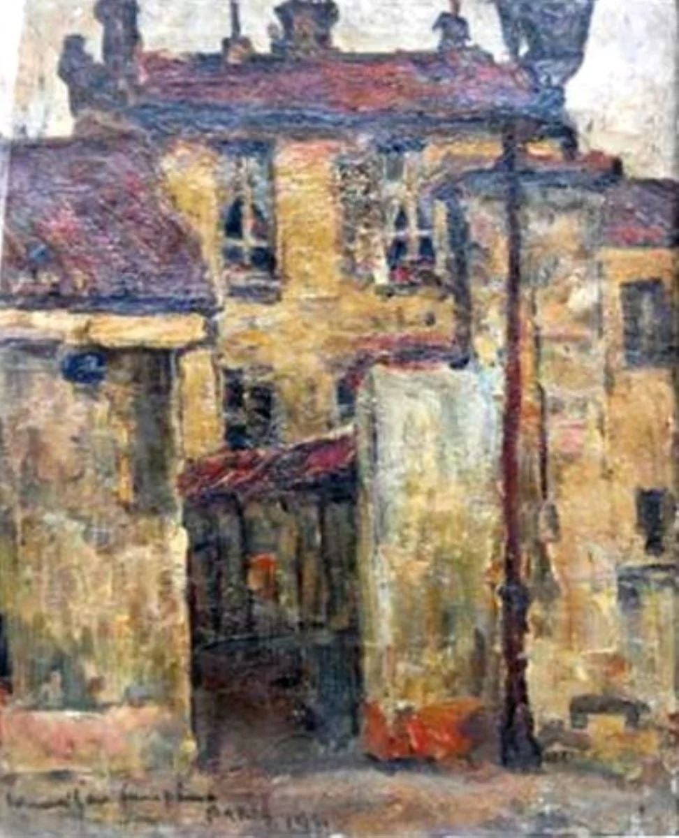 Casă la Paris, detail