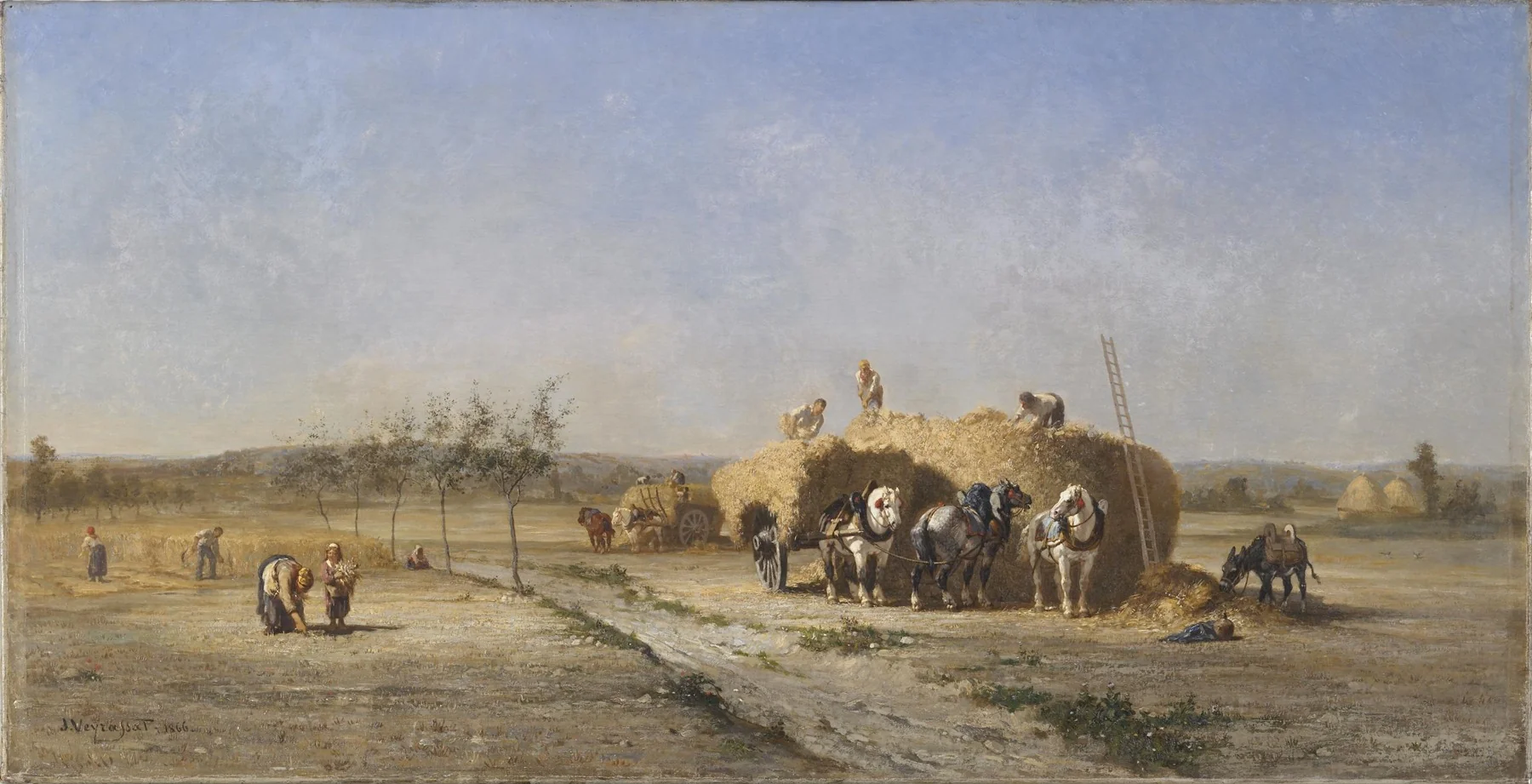 Harvest Scene, detail