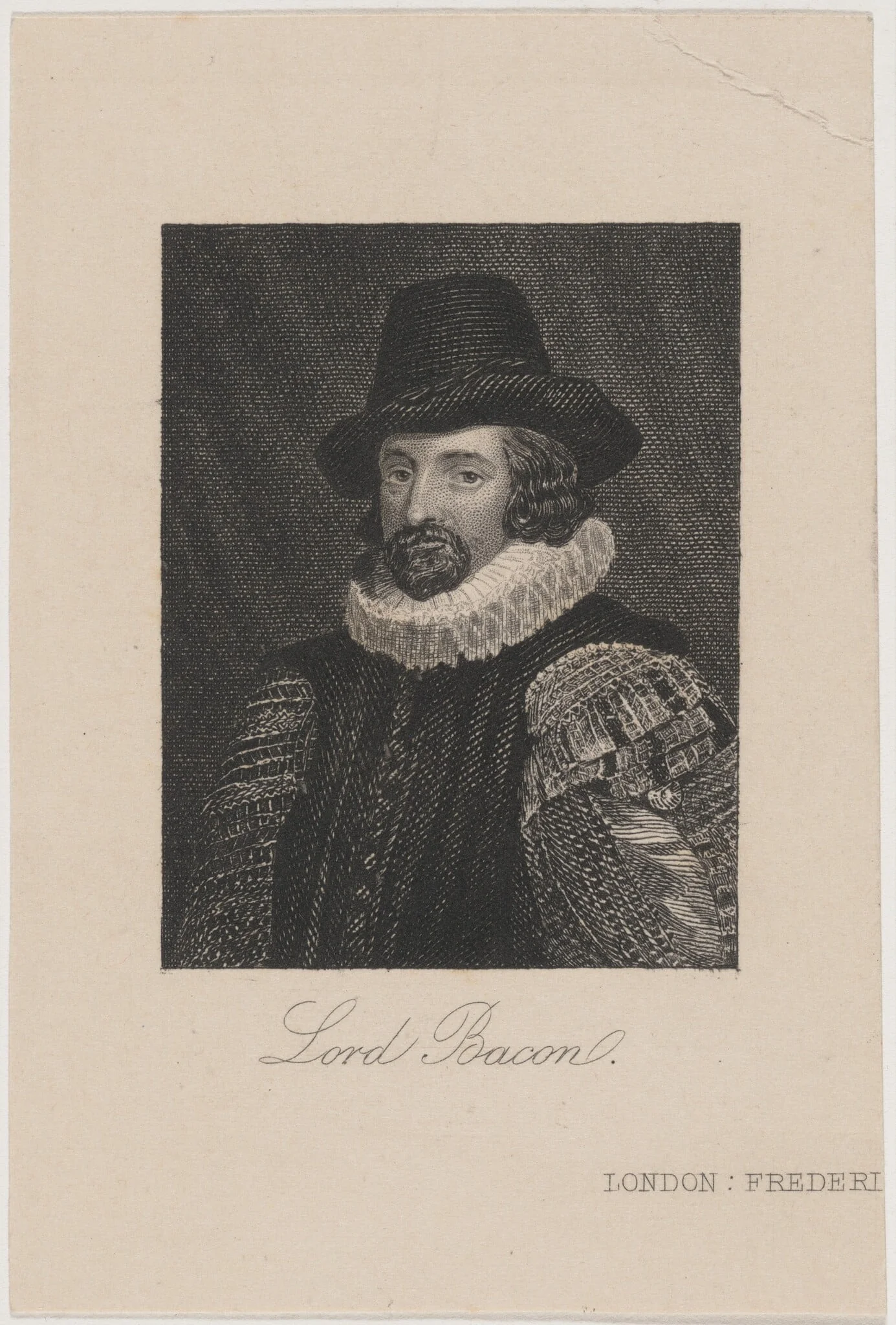 Lord Bacon, detail