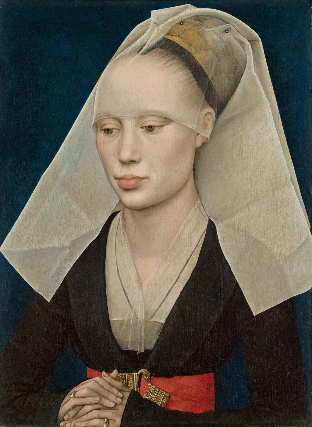 Portrait of a Lady, by Rogier van der Weyden, oil, 1460
