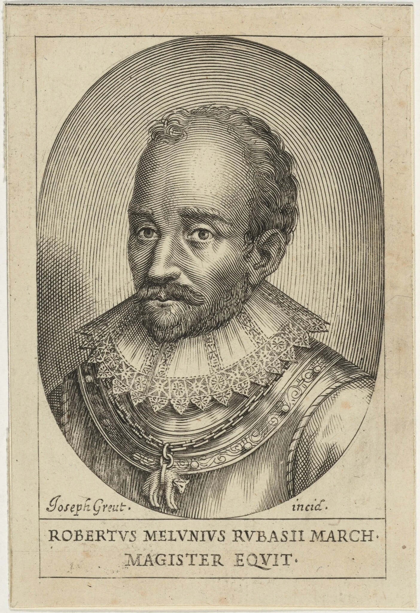 Robert Melunius, detail
